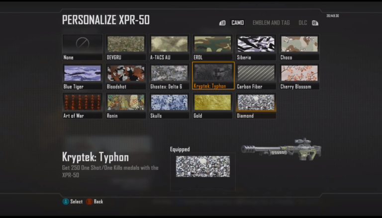 Call of Duty Black Ops 2: How To Get Diamond Camo For Your Guns