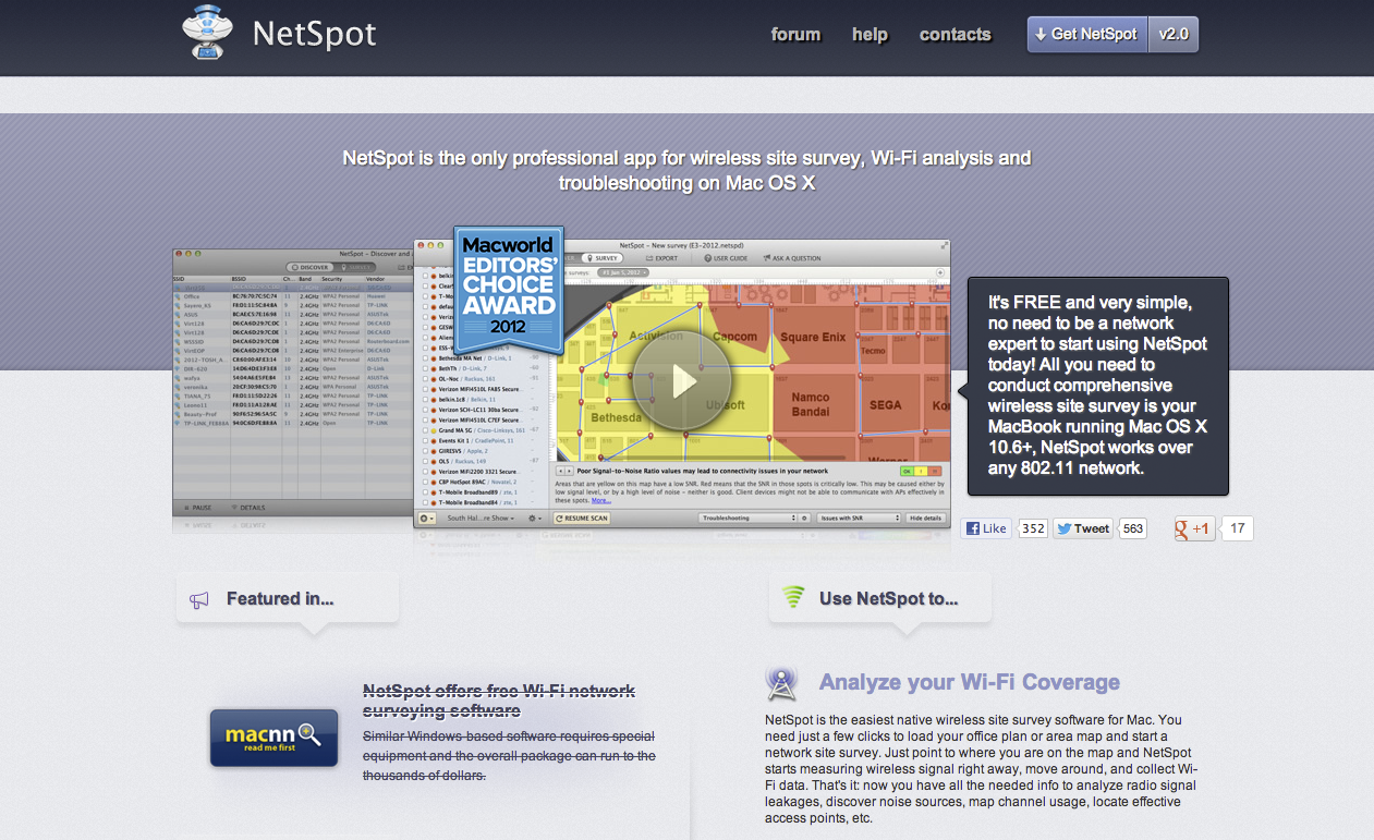 NetSpot For Mac