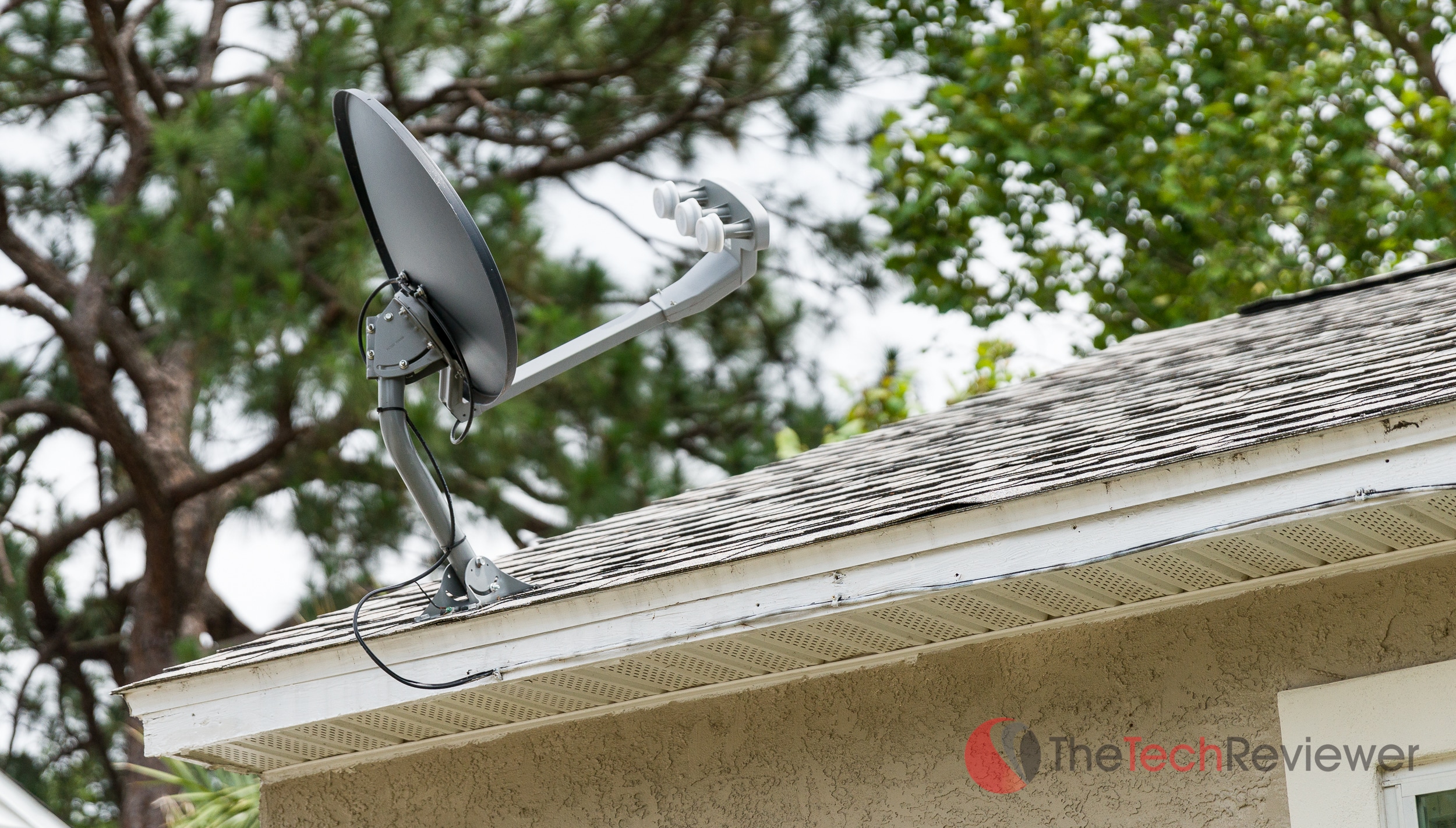 DISH Roof Installation Rear