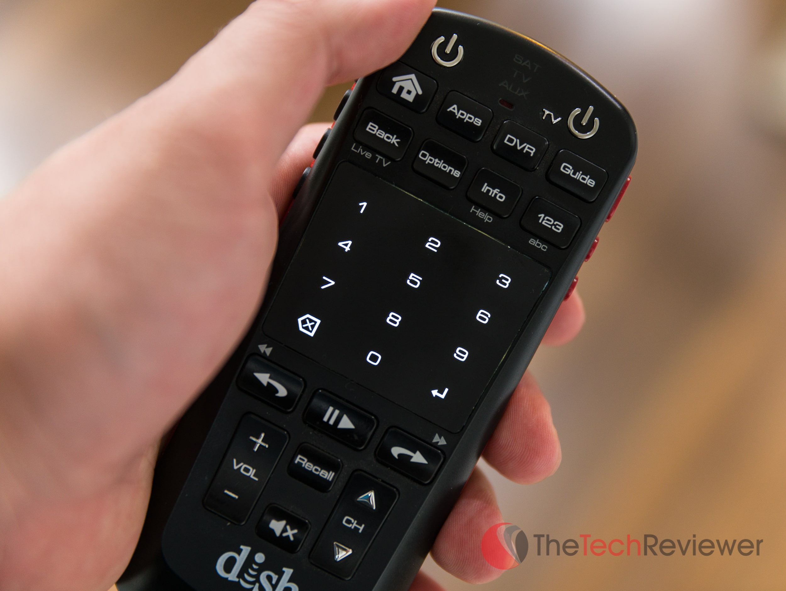 DISH Touch Remote With Backlit Buttons