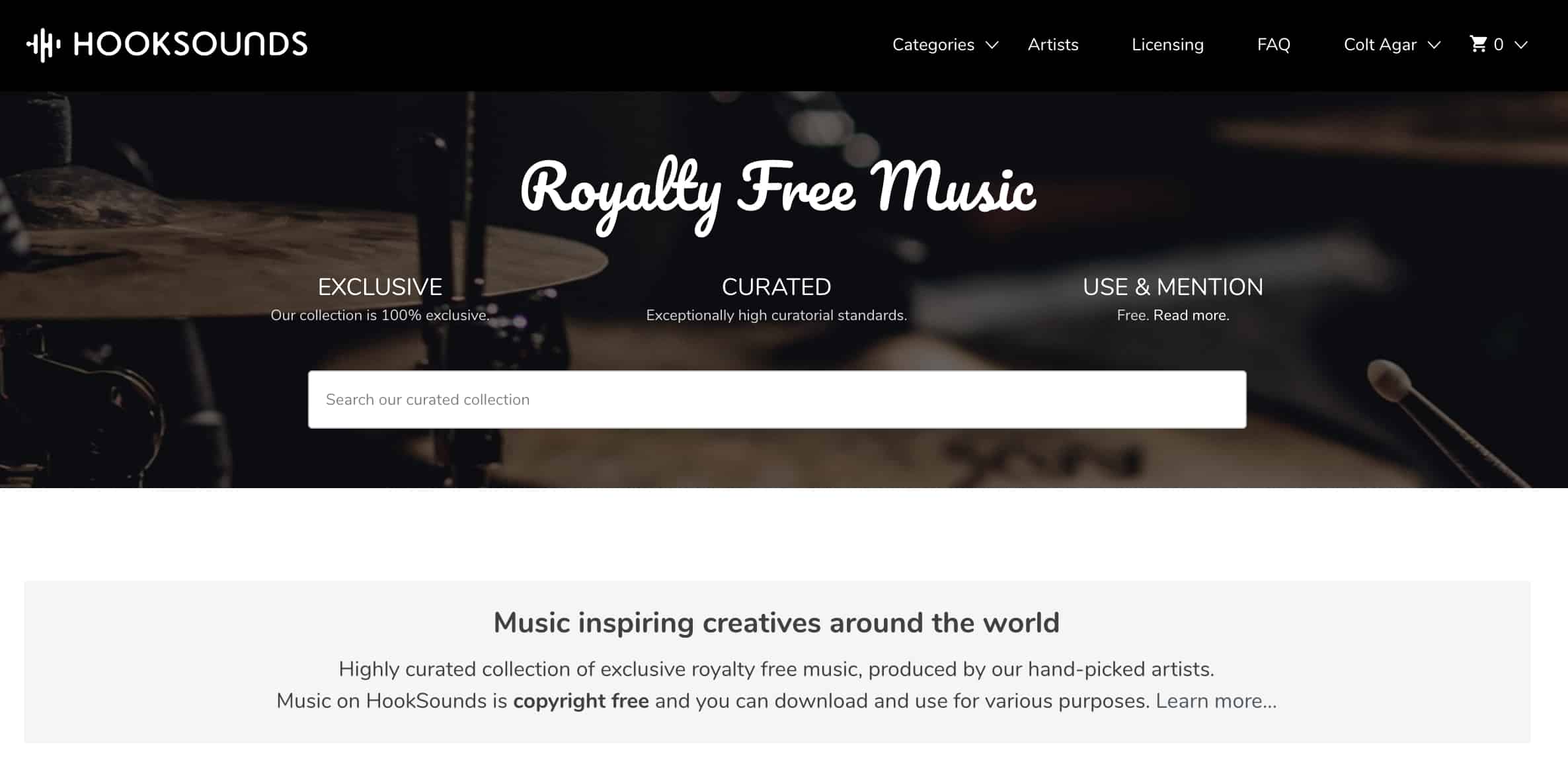 HookSounds Homepage