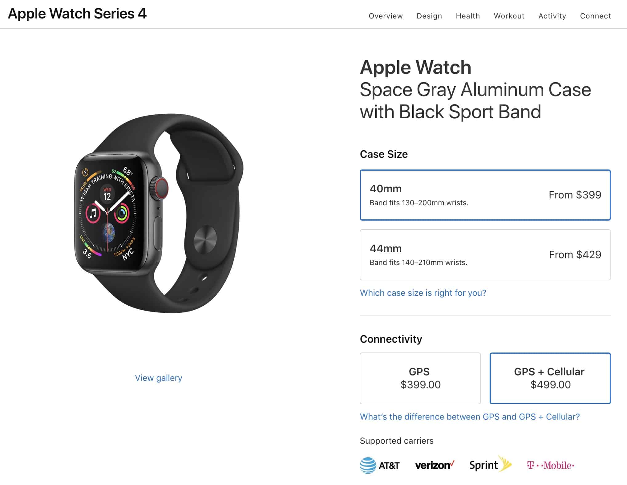 Apple Watch LTE Support