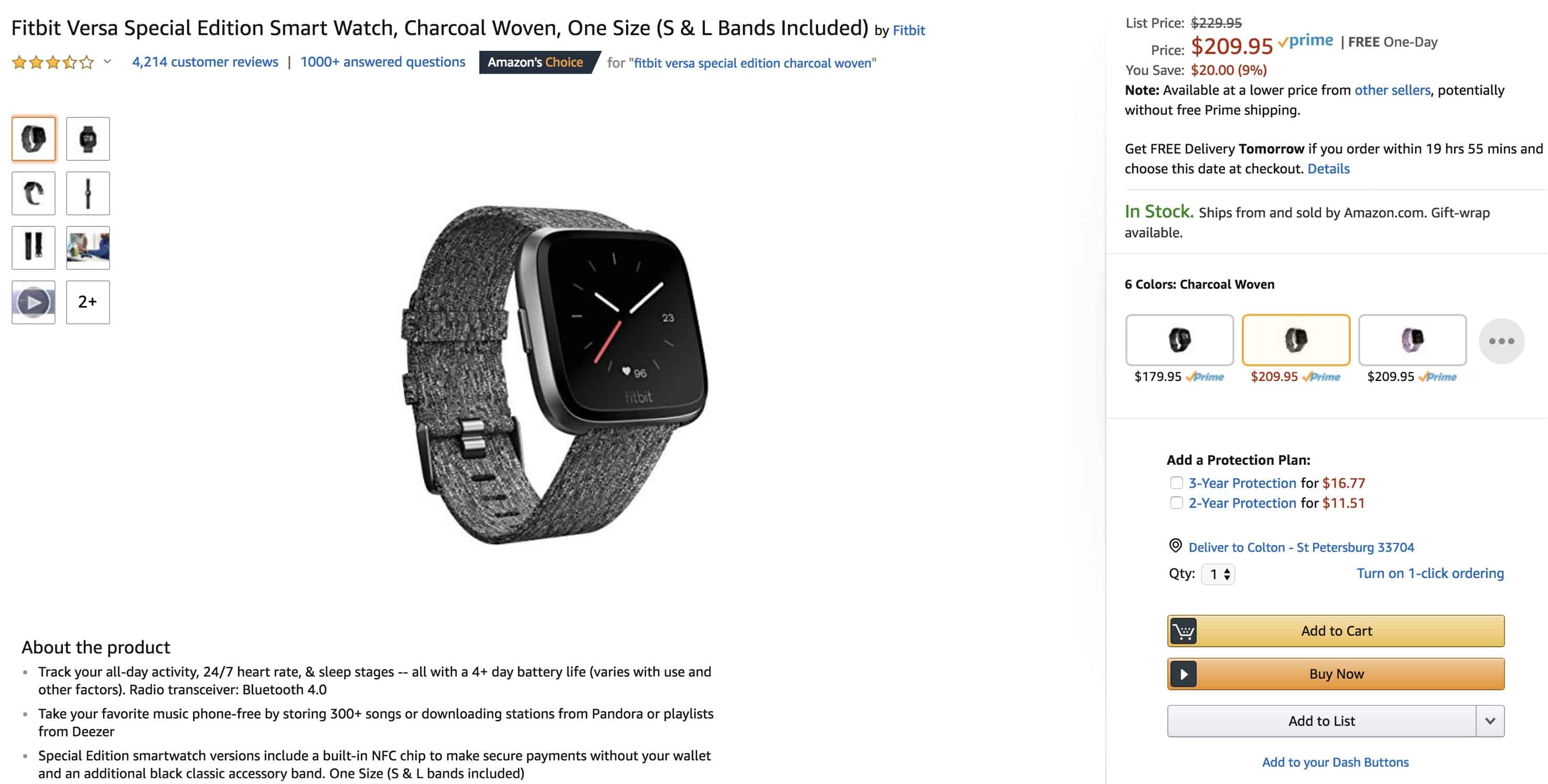 Fitbit Versa Special Edition