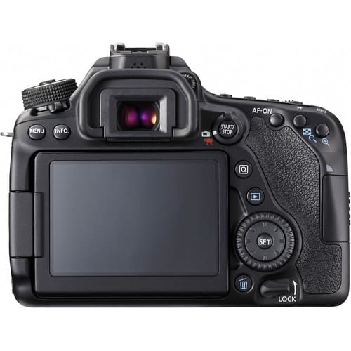 Canon 80D Rear LCD Display