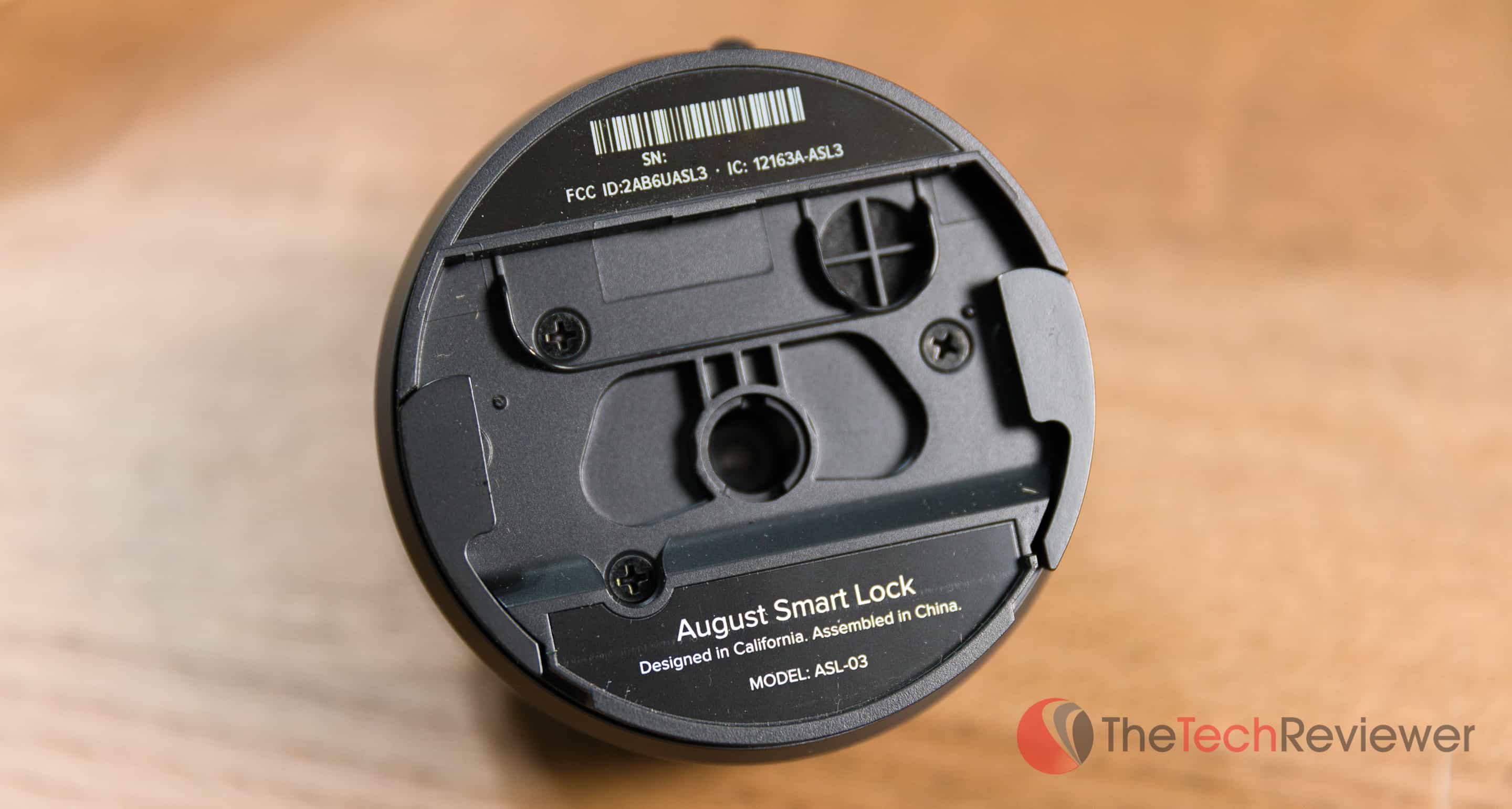 August Smart Lock Pro Closeup Back