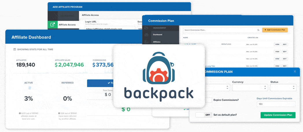 Clickfunnels backpack affiliate