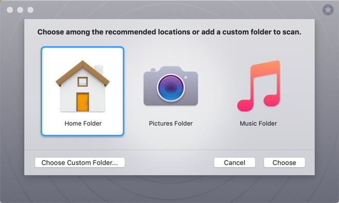 Gemini 2 Recommended Scanning Locations