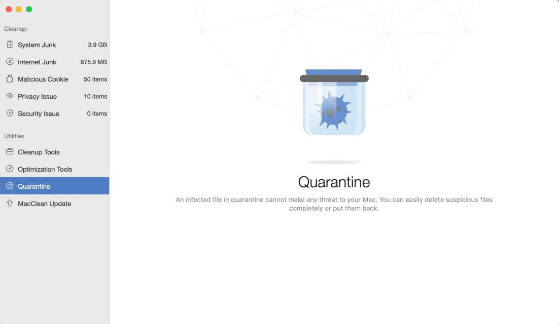 Mac Clean Quarantine